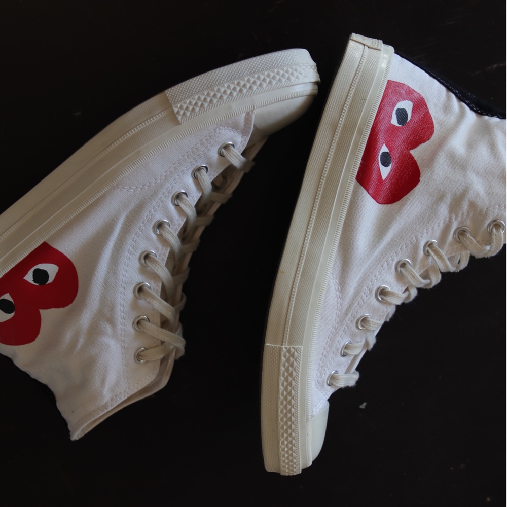Converse x Comme des Garçons high top sneakers